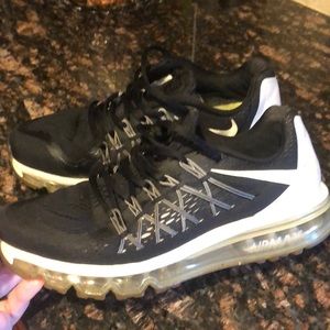 Black/White Nike Air Max 2015 Womens